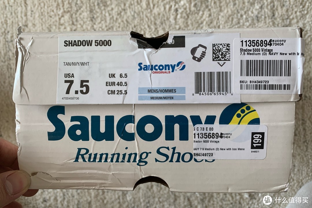 值得购买的Saucony Shadow 5000 Vintage开箱晒物