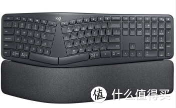罗技最新K860人体工学分式键盘，倒是是反人类设计还是码字神器？？？