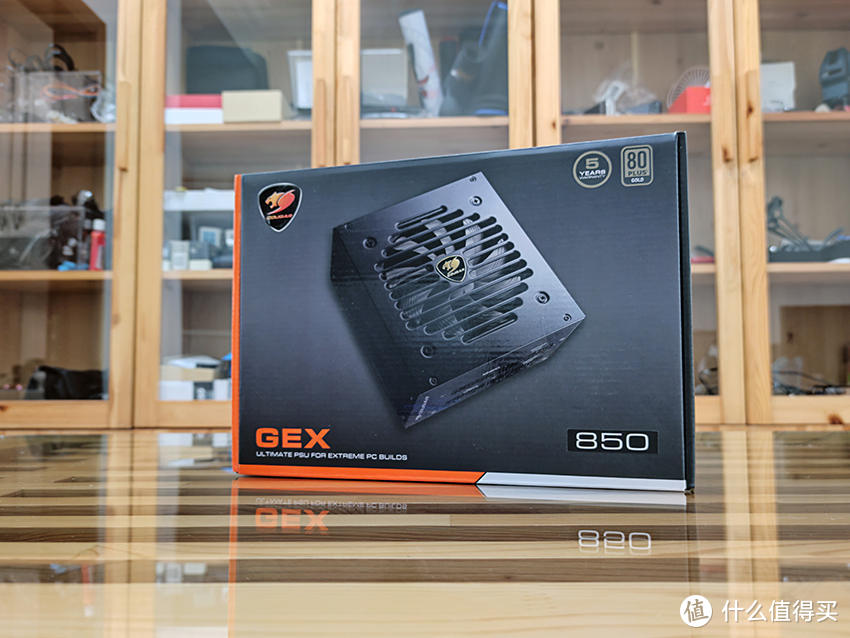 骨伽GEX850金牌全模组电源，满足3080显卡供电+双CPU供电升级需求