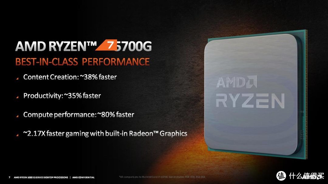 AMD发布新Ryzen 5000G APU处理器，升级Zen3架构、单核性能提升