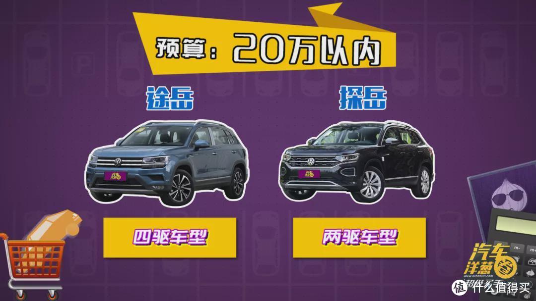 精打细算！20万买德系SUV，途岳和探岳哪个更值？