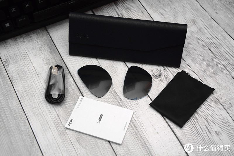 同时保护视力和听力，雷柏Z1 Sport智能音频眼镜开箱