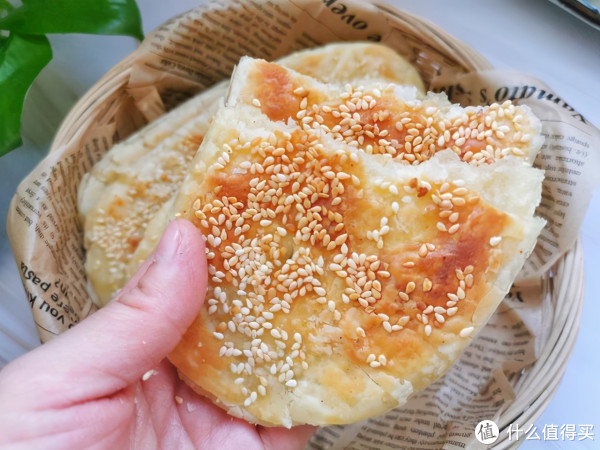 老式烧饼的家庭做法，简单又美味…