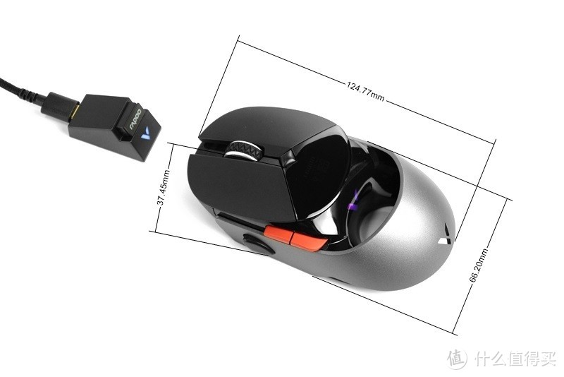 定位挺准、分量偏重，雷柏VT960鼠标开箱体验