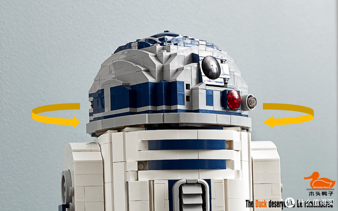 卢卡斯影业50周年特别纪念作品，乐高星球大战75308 R2-D2机器人五月一日正式发售！