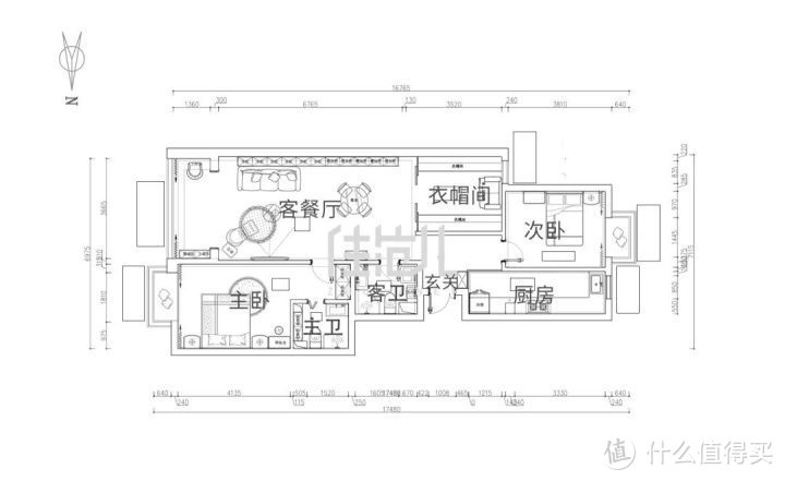 平平无奇98㎡，靠隐形收纳整出150㎡豪宅感，真的好看！