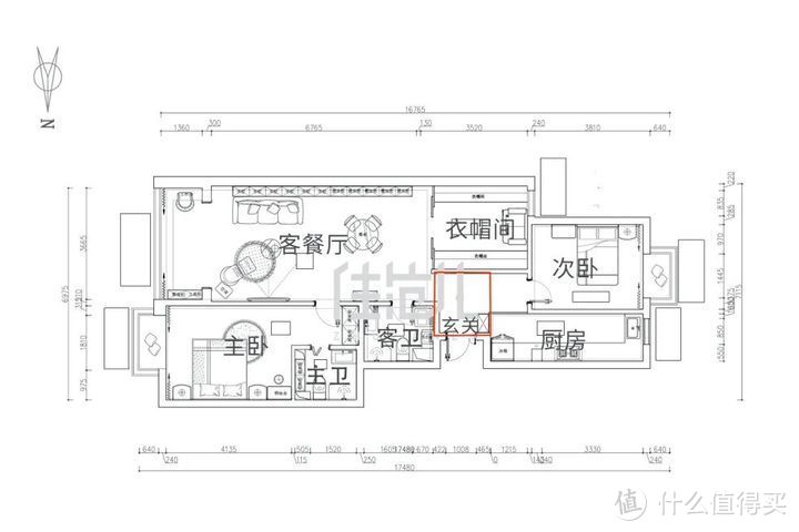 平平无奇98㎡，靠隐形收纳整出150㎡豪宅感，真的好看！