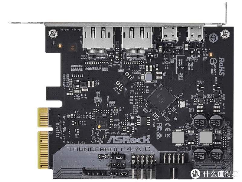 华擎发布 Thunderbolt 4 AIC 扩展卡：双雷电+双DP输出