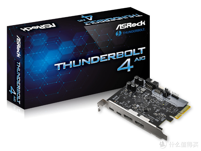 华擎发布 Thunderbolt 4 AIC 扩展卡：双雷电+双DP输出