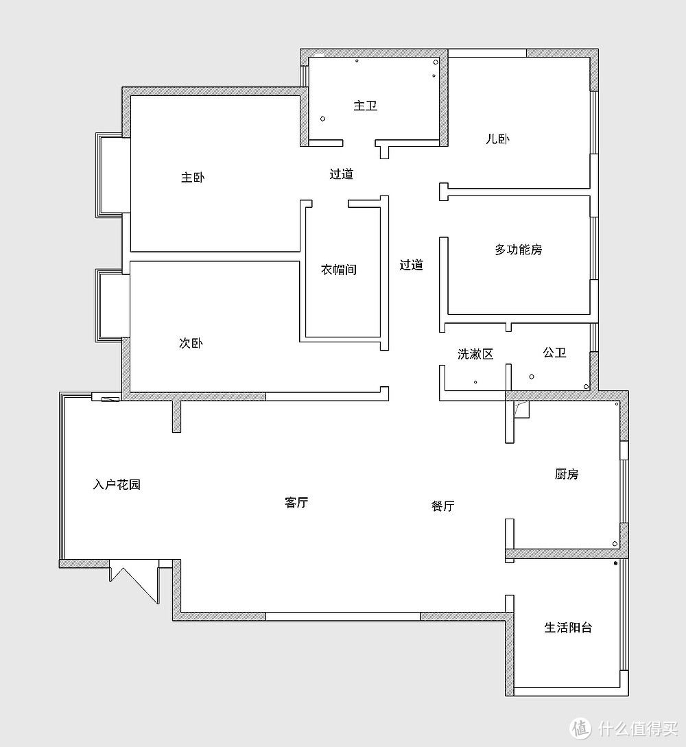 她家的新中式风装修“清新脱俗”，屋内一尘不染，彰显出中式文化