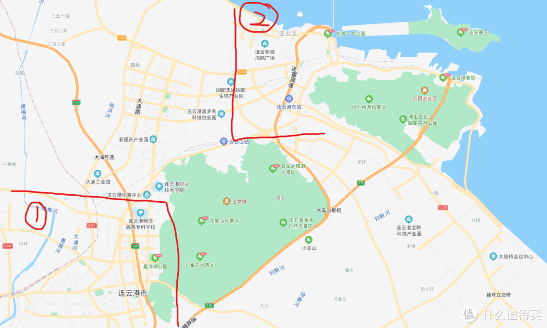 连云港地图