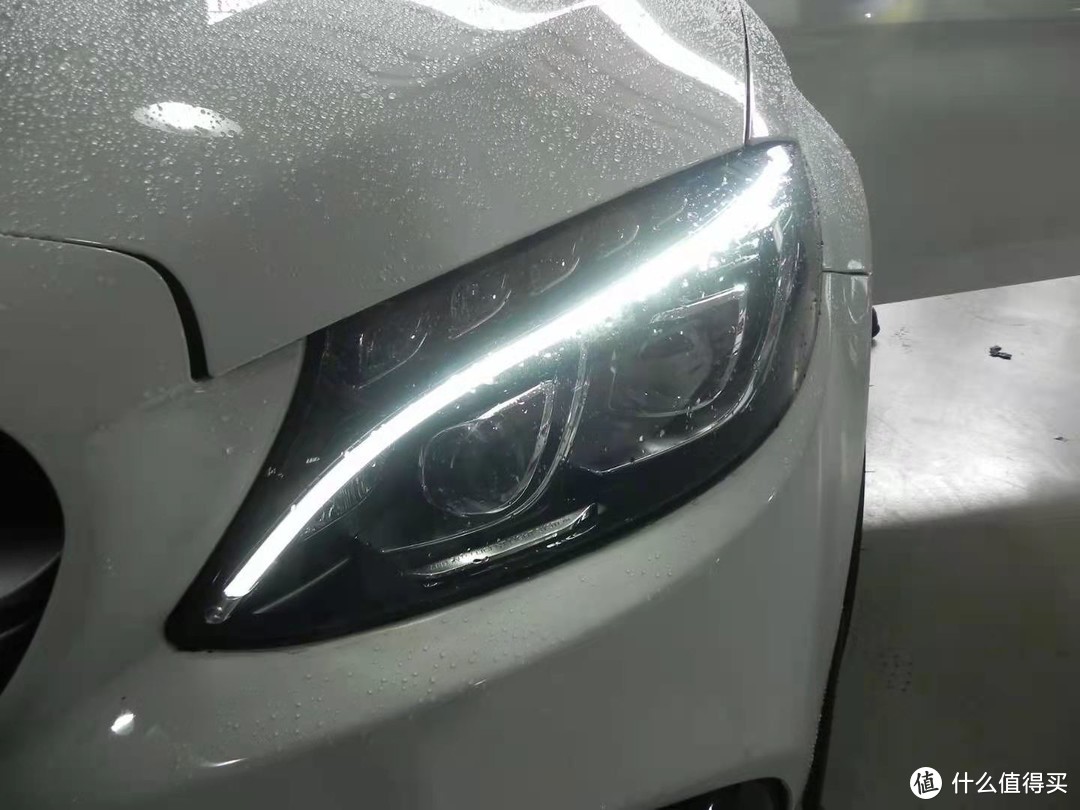 奔驰c200升级高配智慧型LED大灯​案例分享