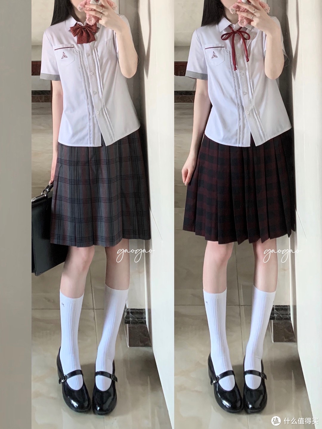 Jk制服上新日历 冰激凌味的夏天 格裙也要变的甜美 Jk制服 什么值得买