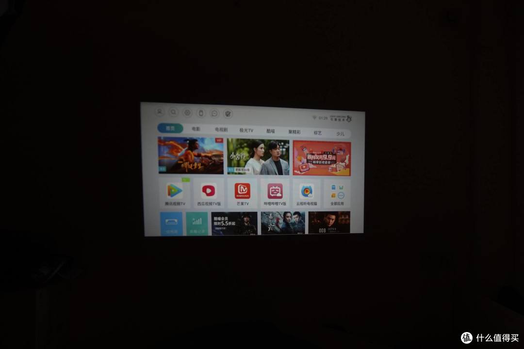 千元内的1080P投影仪体验，5000流明亮度，可播放4K画质