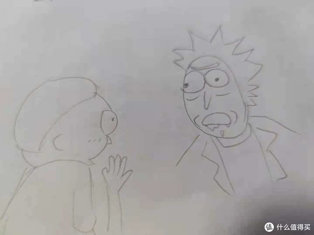 随手描一下就走形了