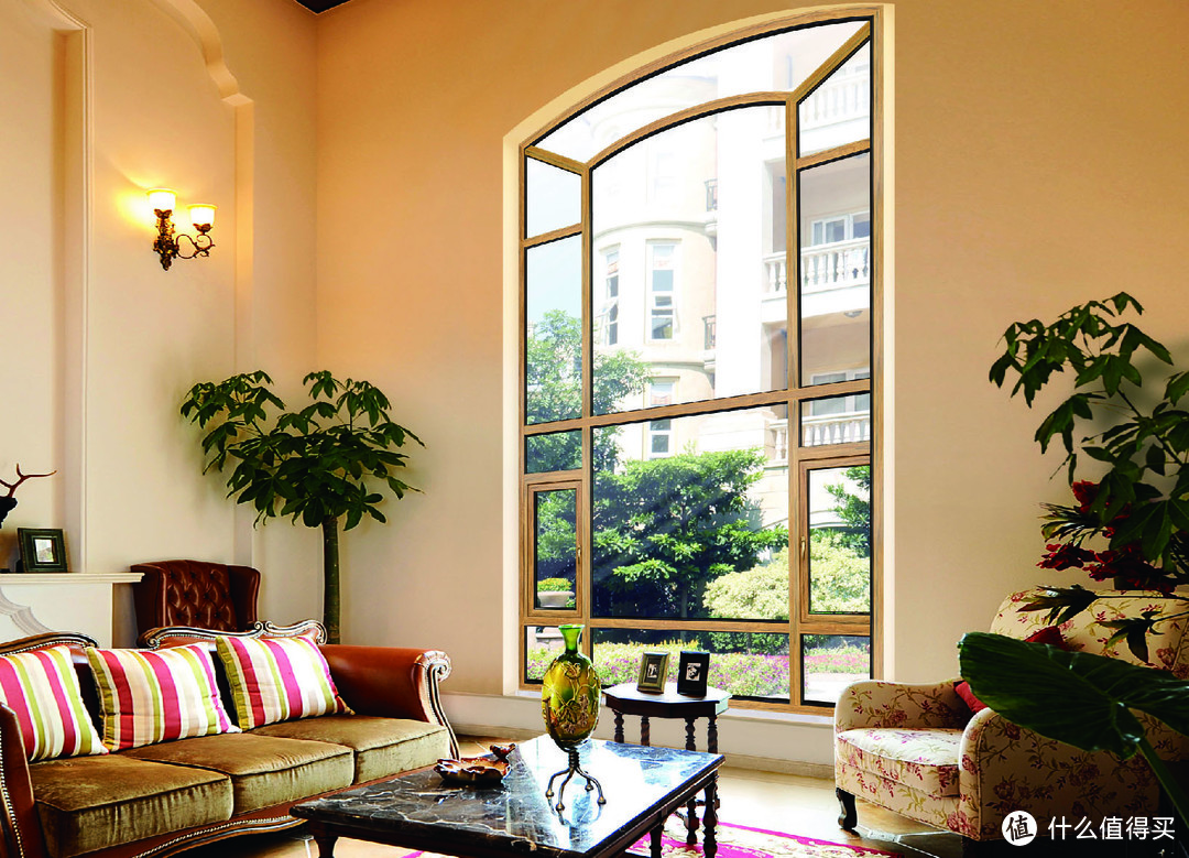 农村自建房别墅装个这样的弧形窗,建成后全村的人都来要图纸!