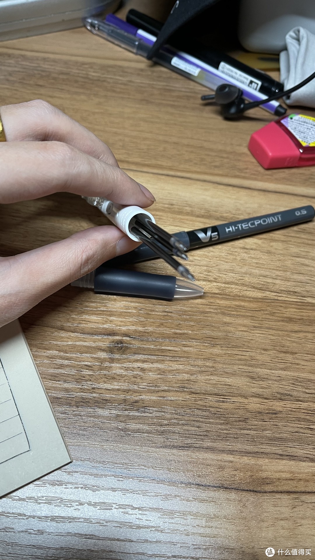 大量书写计算的用笔选择----几种常见的考试用笔