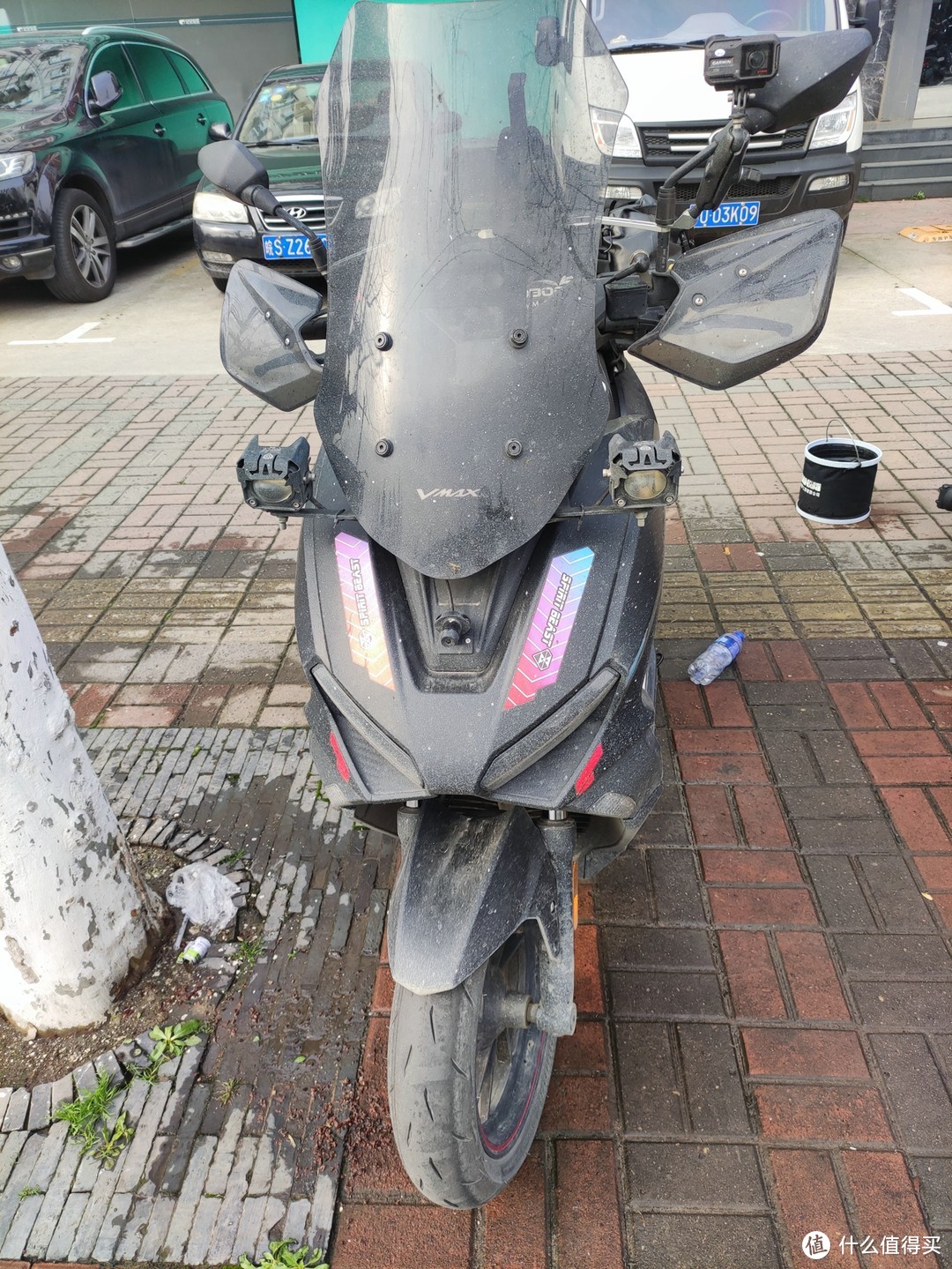 龙嘉VMAX 300 踏板摩托车part3 摩旅 雨战--（上海-遂昌）