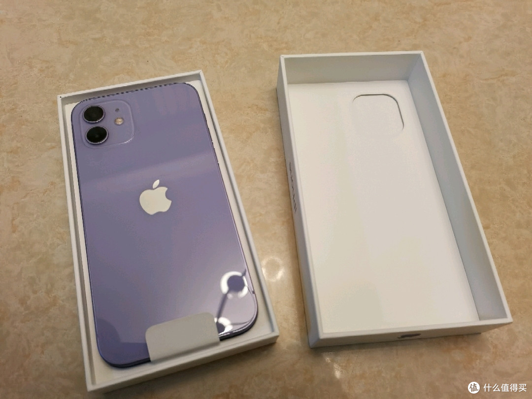 紫色iphone12 128g开箱 手机 什么值得买 紫色iphone12 128g开箱 手机 什么值得买