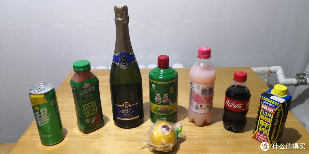 部分用到的酒和饮料