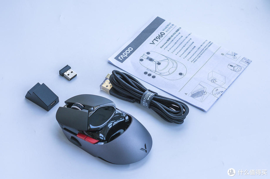 静谧酷炫，雷柏VT960无线RGB电竞游戏鼠标体验