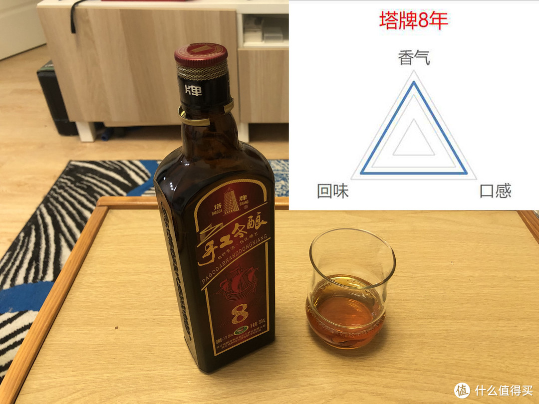 塔牌8年手工冬酿，15分