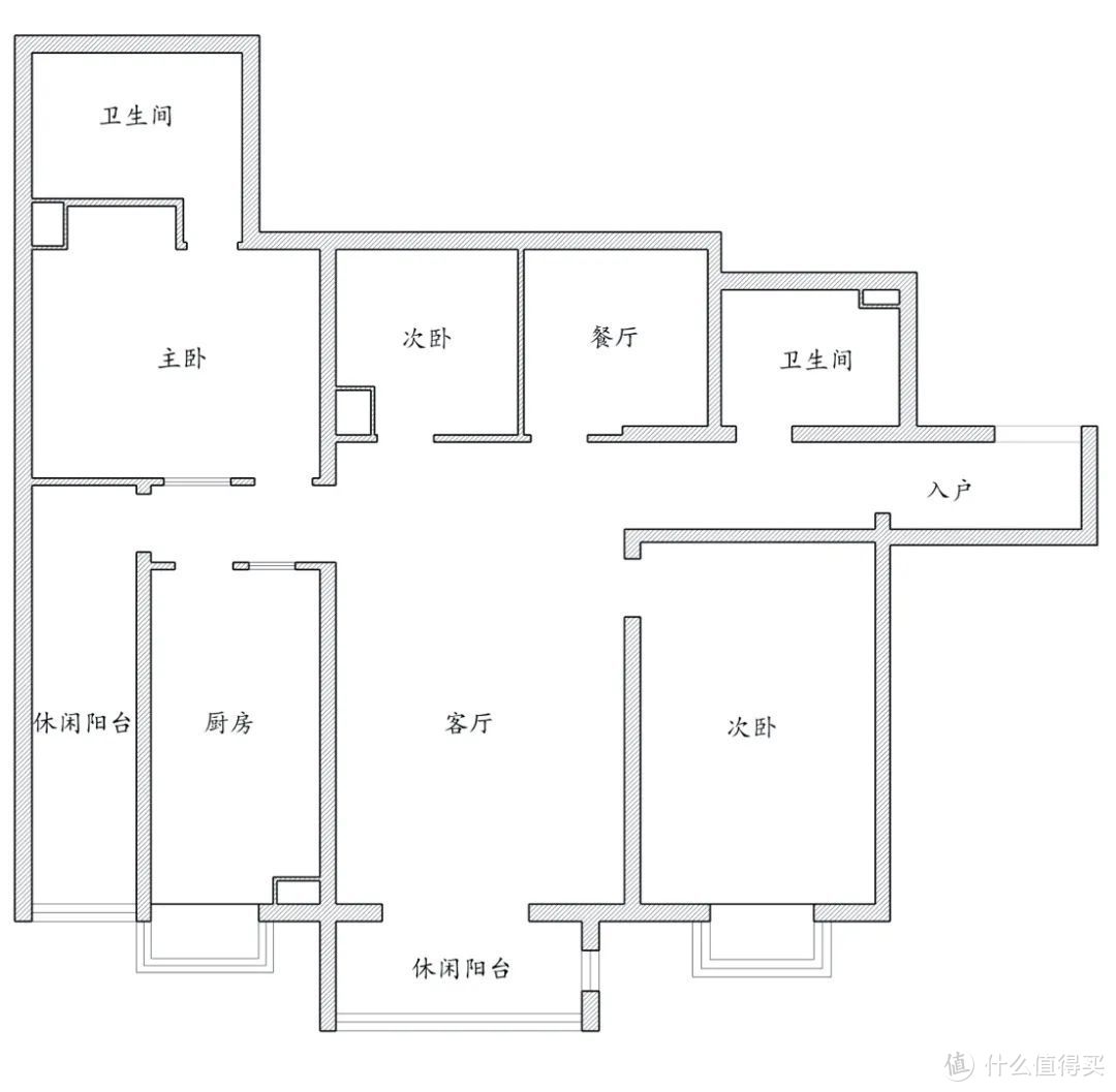 嚯！113㎡ 整了5室2厅，竟然连厨房都不要了？