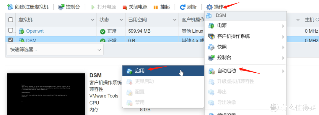 ESXI+Openwrt+黑群晖   篇三：安装群晖