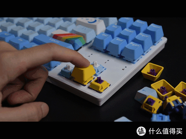 达尔优A87全插拔定制轴机械键盘手感到底如何？