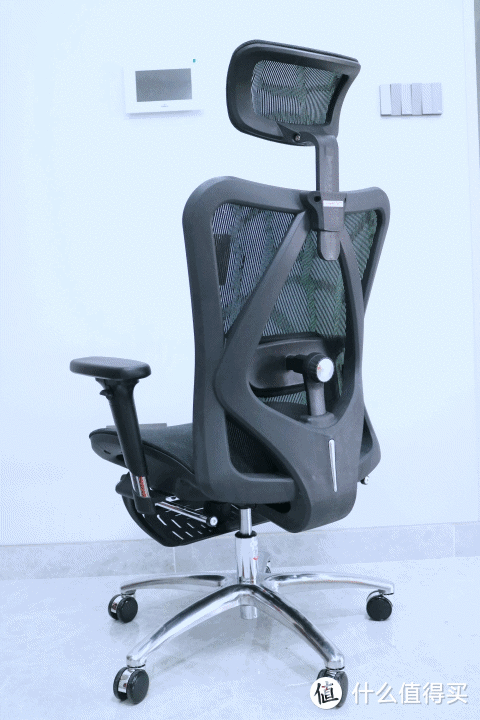 西昊M57B 人体工学电脑椅，可坐可躺两相宜