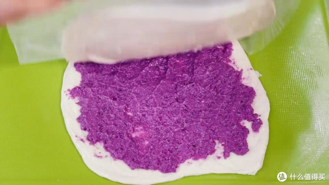 空气炸锅小甜点：紫薯麻花饼