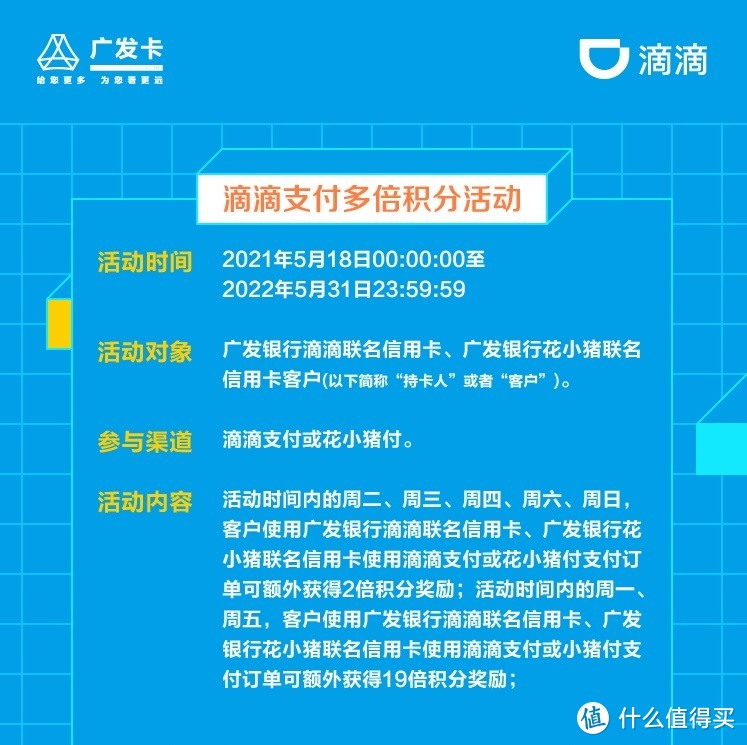 今年少有的返现超50%，20倍积分，你们要的广发新卡来了