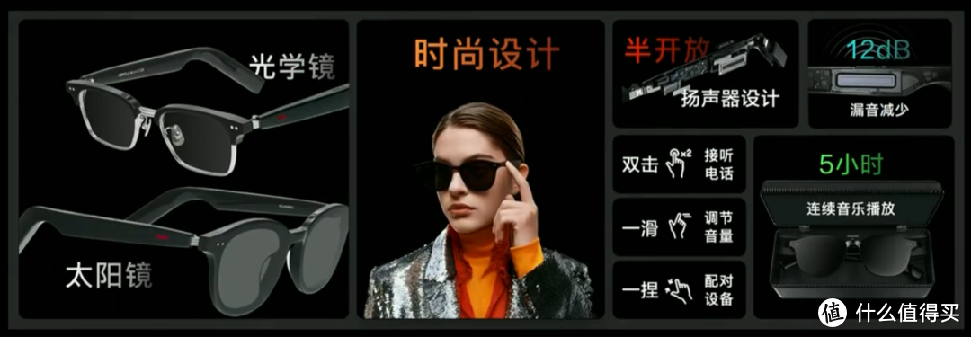 华为 发布 EYEWEAR  II 智能眼镜“全新彩色镜片”系列