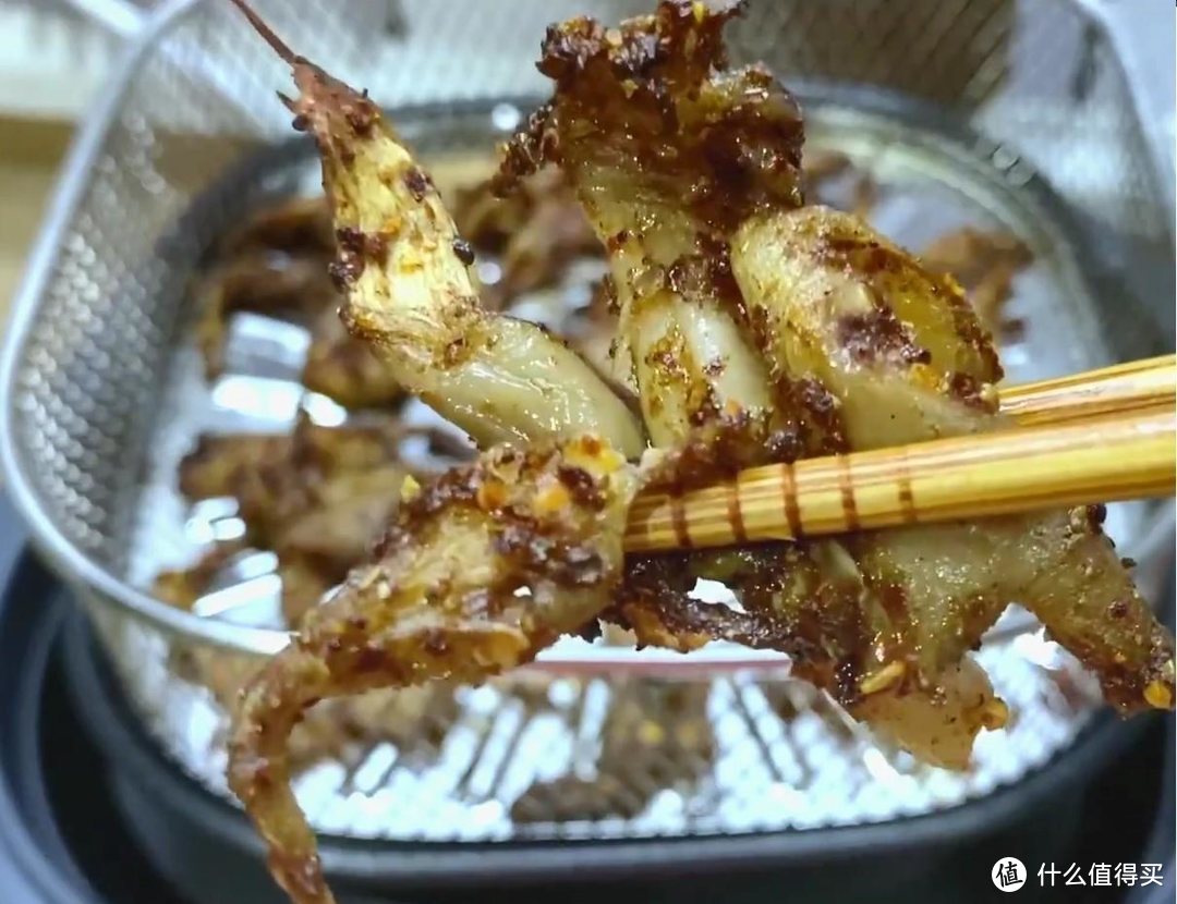 空氣炸鍋食譜烤瑪芬炸平菇