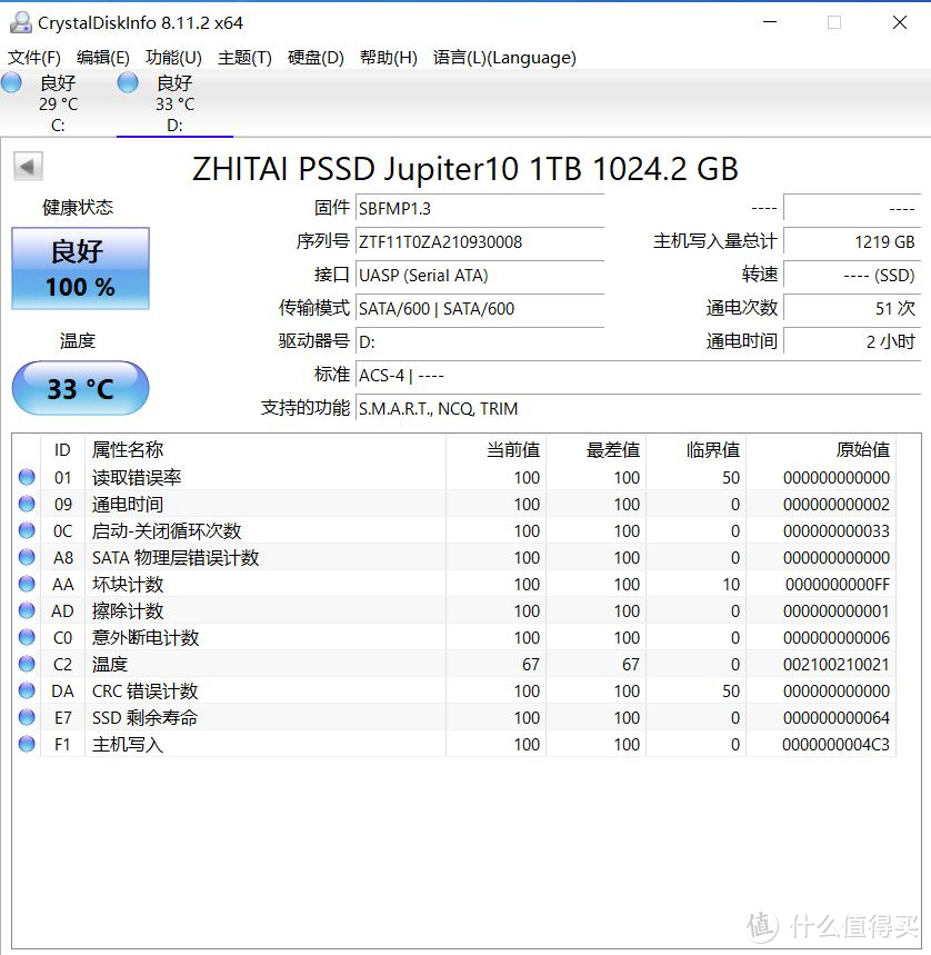 高速传输+1TB 存储容量，致钛木星 10 移动固态硬盘上手评测