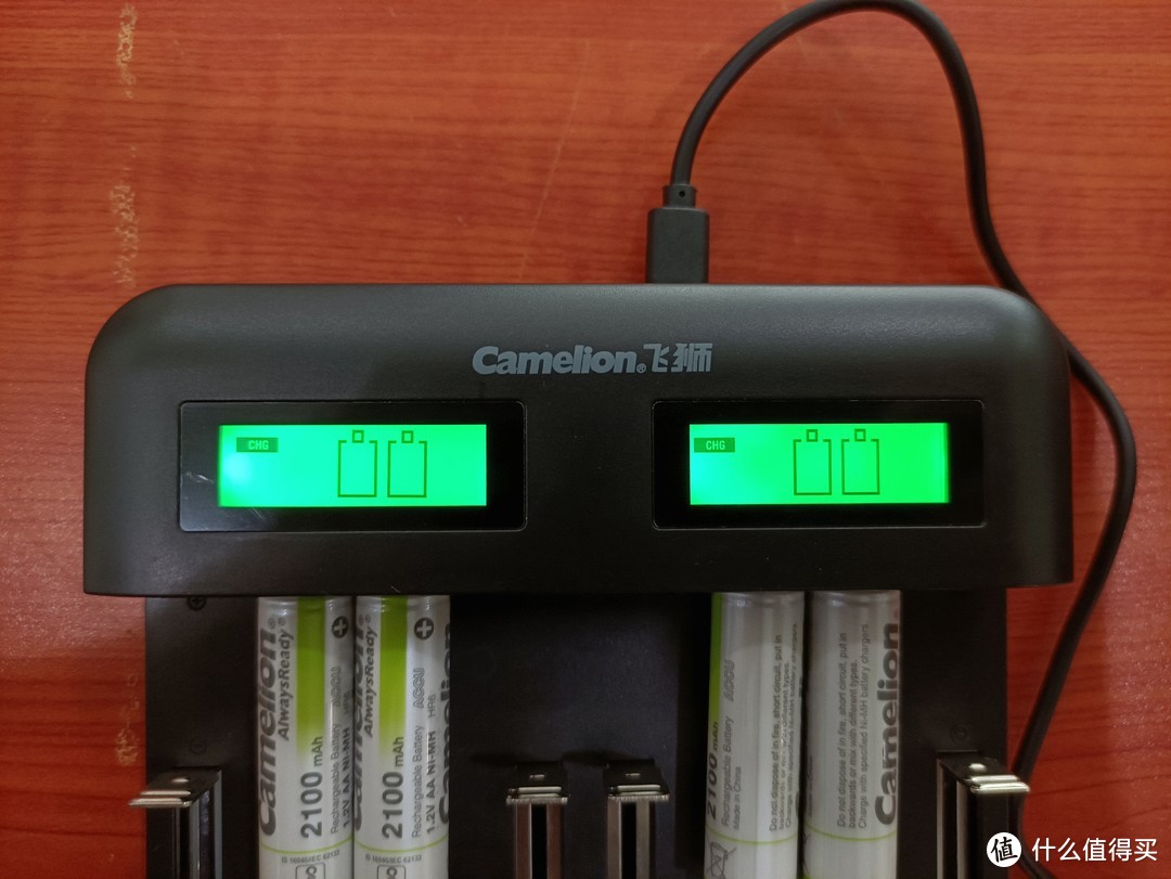好电池，飞狮造：小测Camelion飞狮低自放镍氢充电电池套装