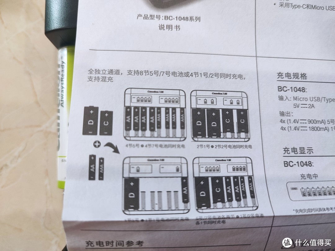 多样的电池混充方案大大延续了充电器的使用场景