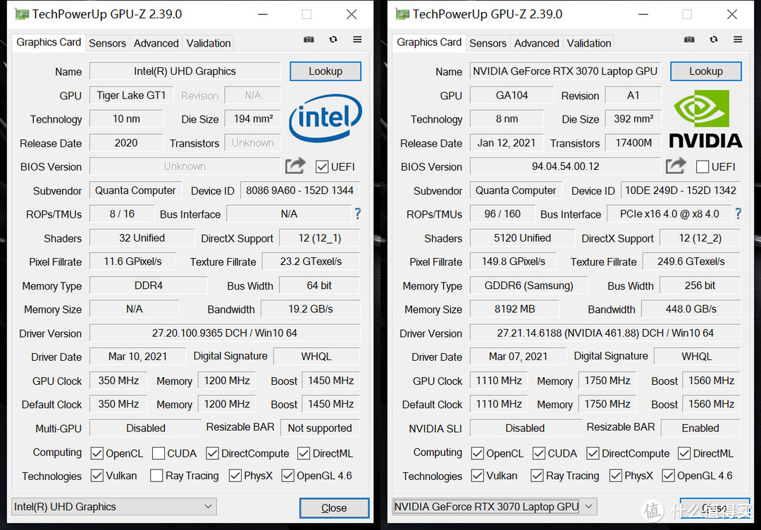 Intel Yes！11800H+3070站起来：雷神ZERO全面评测分享