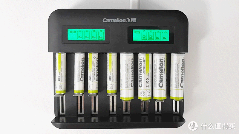 Camelion飞狮低自放镍氢充电电池套装：充电1000次，环保又省钱
