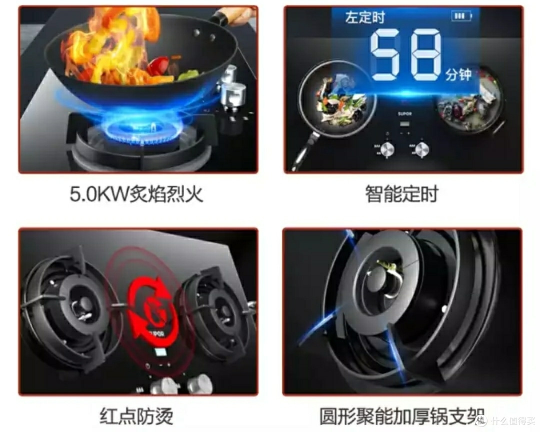 分享12款有定时功能的燃气灶