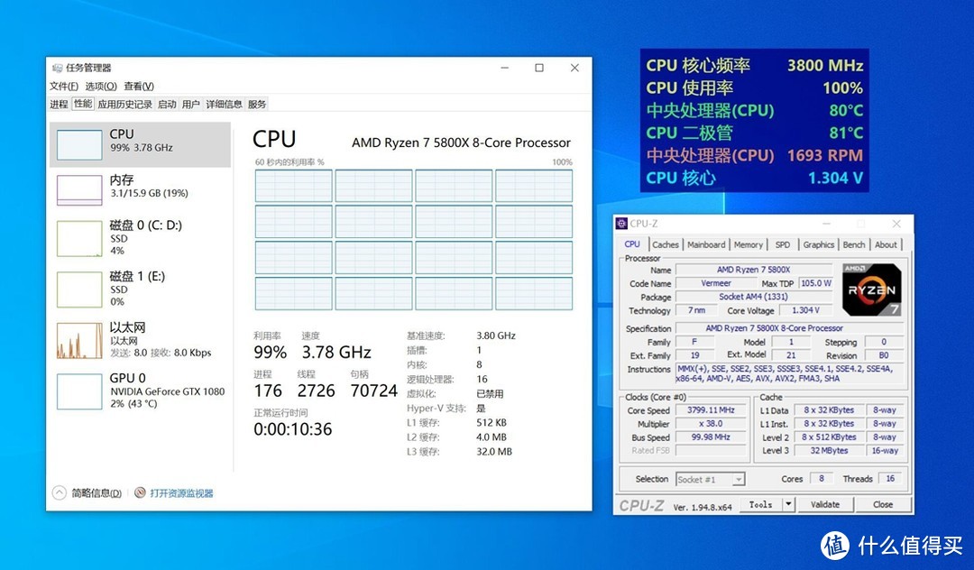 6热管的双塔散热器——乔思伯CR-2100散热器开箱体验