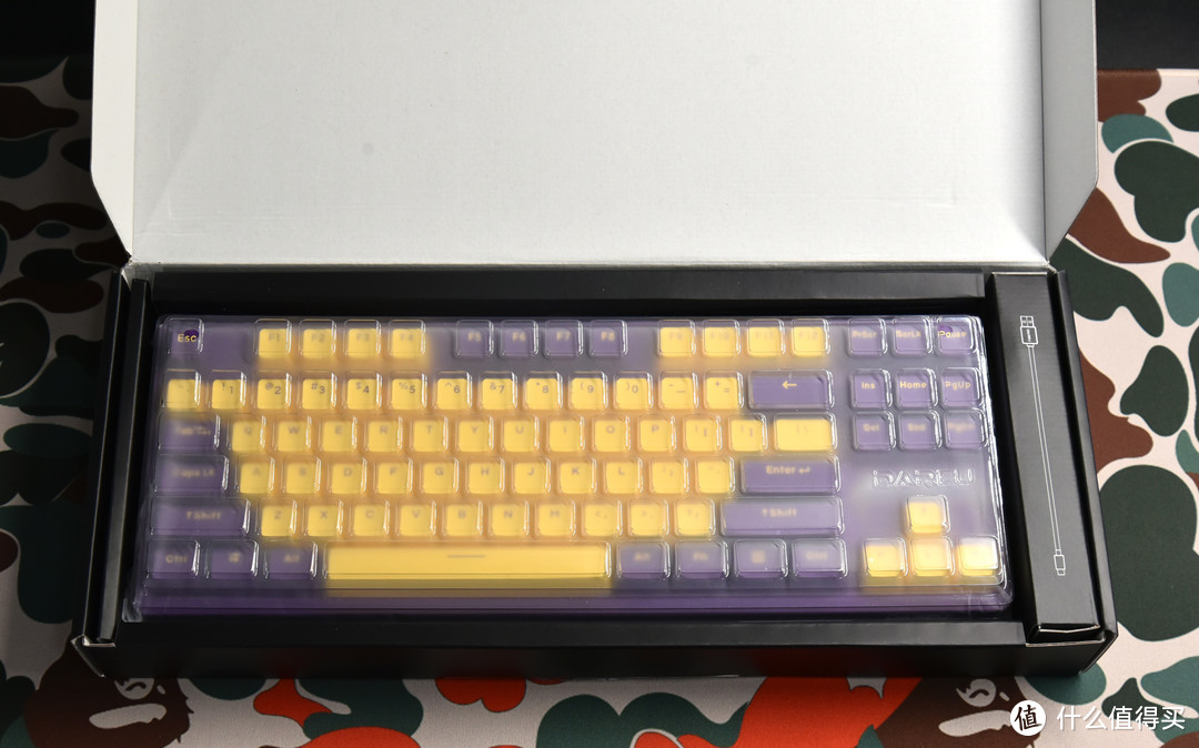 尝一尝国产紫金轴-达尔优A87全插拔紫金轴机械键盘分享