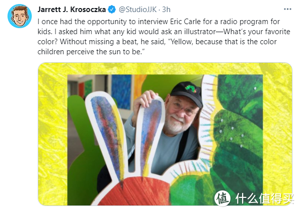 童书界巨人—艾瑞·卡尔（Eric Carle）辞世，享年91岁 