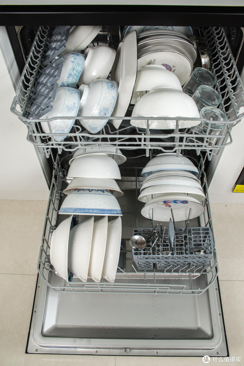 分区清洗，节能高效-海尔洗碗机EYW131286BKDU1 评测