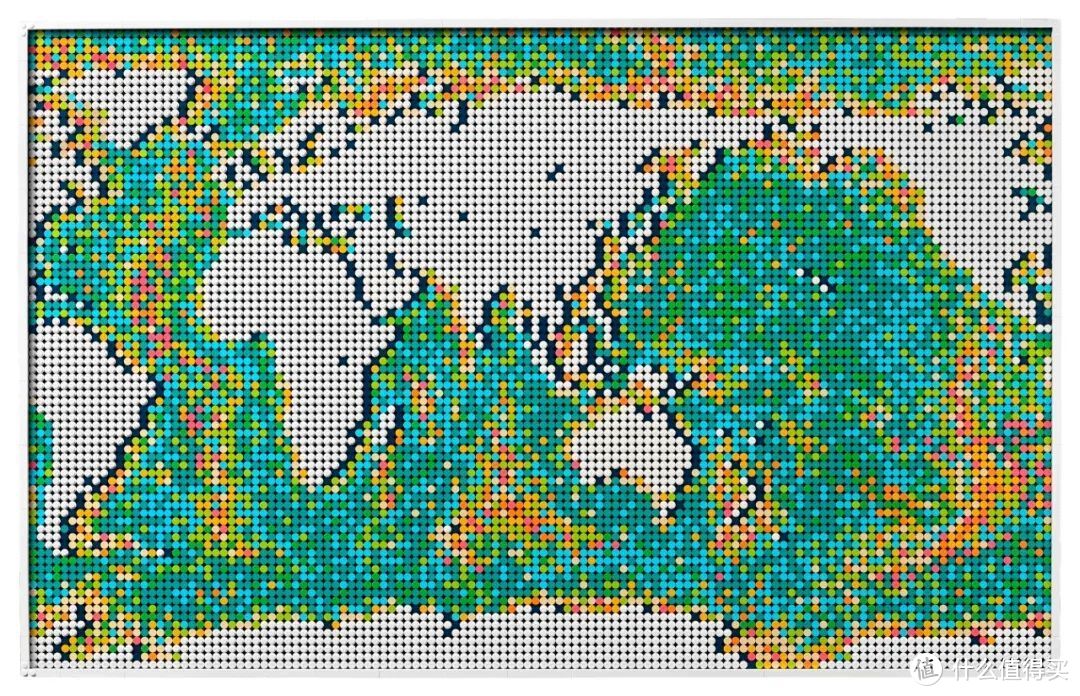 乐高套装的零件数新纪录诞生！11695零件的世界地图6月1日全球上市！