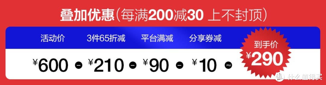 Gap童装T恤特卖清单，百元以下、低至3折，附618详细攻略，290元买600！