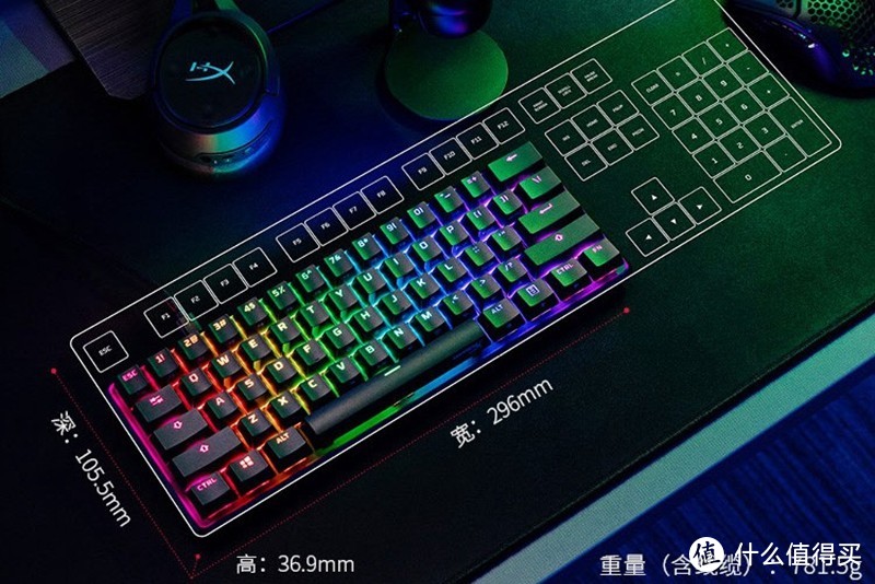 HyperX家族的首款60%键盘：起源60，小配列里的又一门小钢炮