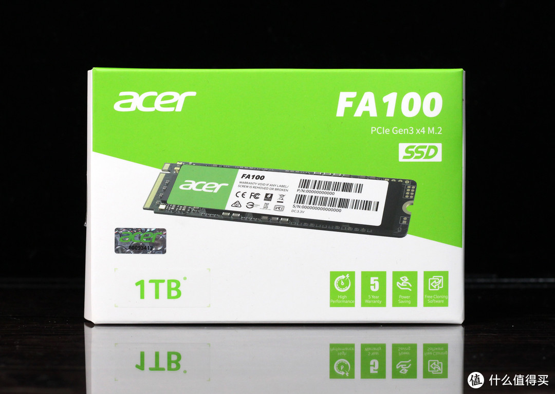 宏碁 FA100 1TB M.2 SSD评测：高效能 性价比之选