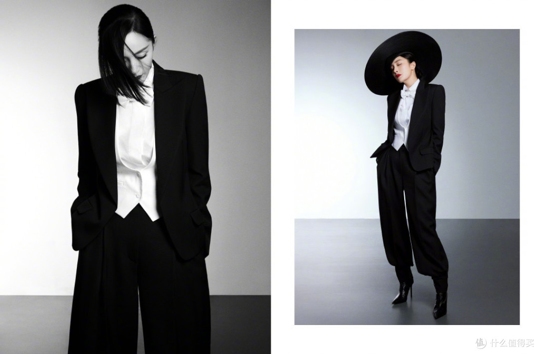 嘉人红毯女明星黑西装杨幂刘诗诗唐嫣你觉得谁更炸