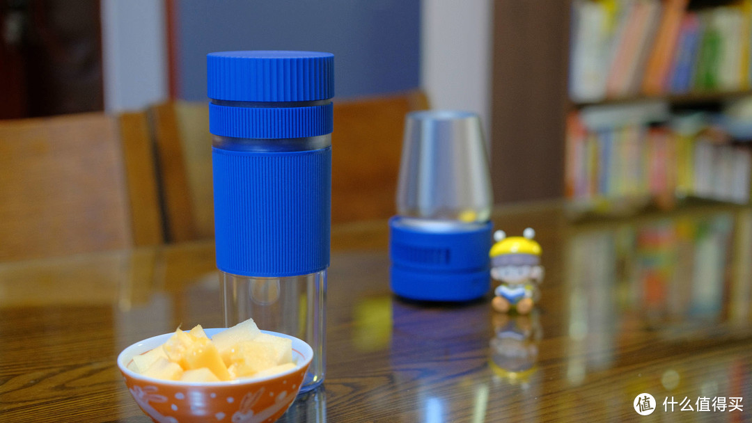 高颜值能碎冰的榨汁杯才是好随行杯~BleuJamais蓝陌榨汁便携小鲜杯体验分享